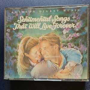 Readers Digest Music Sentimental Songs That Will Live Forever (Blue Album Cover)